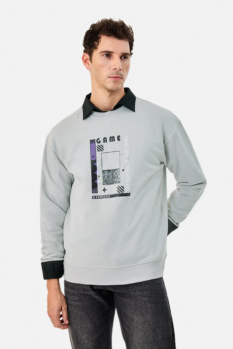 سنيتش Game Oversized Sweatshirt